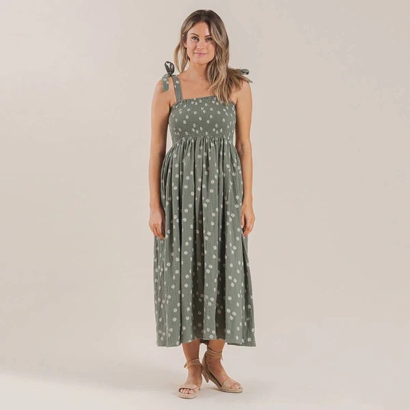 Rylee + Cru Dresses & Skirts - Rylee + Cru smocked dress